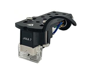 日本精機宝石工業株式会社 Cartuccia per giradischi premontata su guscio nero Jico Omnia J44A 7 Aurora IMP Nude (J-AAC0203)