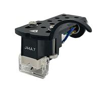 日本精機宝石工業株式会社 Cartuccia per giradischi premontata su guscio nero Jico Omnia J44A 7 DJ IMP Nude (J-AAC0202)