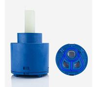 Cartuccia per rubinetto a disco in ceramica, Cartucce di ricambio for rubinetti 25/30/35/40 mm, valvola a cartuccia a disco ceramico for miscelatori monocomando monoblocco for bagno o cucina, M Hot(40