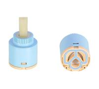 cartuccia per rubinetto, Cartuccia Di Sostituzione Dell'acqua 25/30/35 / 40MM Rubinetto Della Cartuccia Del Disco Ceramico Sostituisci Le Cartucce Di Ceramica Della Parte, B-40mm (Colore : F 30mm) ( C