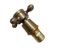 Cartuccia per rubinetto, valvola in ottone, Brass Ceramic Disc Faucet Cartridge Replacement For Bathroom Kitchen Hot Cold Tap Gold