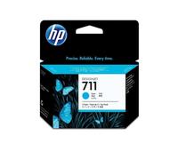 HP n\.711 IT134A 3pz ciano (cyan) cartuccia originale