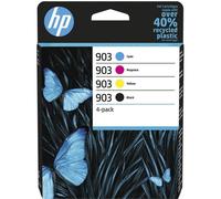 HP Confezione da 4 cartucce di inchiostro nero, ciano, magenta, giallo originali 903