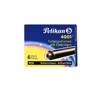 Cartucce inchiostro 4001 TP6 - lunghezza 39mm - nero - Pelikan - conf. 6 pezzi