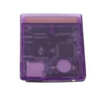 Cartuccia per Videogiochi Multiuso 1000 in 1, Cartuccia per Giochi retrò Classica da 64 Mbit con Scheda di Memoria Flash da 8 GB per Gameboy Advance SP (viola trasparente)