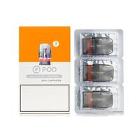 Cartuccia Q Pod 0,6/0,8/1,2 ohm 2 ml/3 ml riempimento laterale per Sonder Q/Wenax Q/Wenax Q Pro/Wenax Q Mini/Aegis Q/Digi Q/Sonder Q Lite - Senza nicotina, senza liquido
