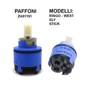 CARTUCCIA DI RICAMBIO CON DISTANZIATORE PER MISCELATORE MONOCOMANDO ø35 RUBINE