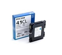 Ricoh 405766 GC41CL cartuccia originale gelo ciano 600 copie