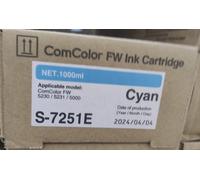Cartuccia Riso Original S-7251E Cyan Inchiostro per Comcolor FW
