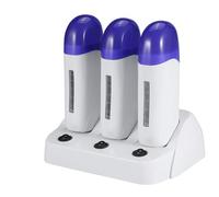 Cartuccia Scaldacera Rullo Riscaldatore Materiale ABS Macchina portatile per la depilazione per la ceretta del corpo Linea bikini Gamba Braccio Ascella Mano Piede Gomito Sicuro (Tre posti europea)