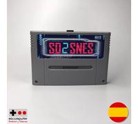 Cartuccia SD2SNES Flash Super Nintendo Rev. X 16 GB NUOVA SNES Flash Cart 06-25