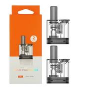 Cartuccia Soul Gee-k'Vape 4 ml (0,6Ω 2pz/confezione) [MTL/RDL 15-30 W] per Box Soul Kit riempimento laterale Flusso d'Aria Superiore Sigaretta Elettronica Vaporizzatore Originale - No Nicotine