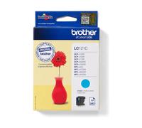 Brother lc121c cartuccia d'inchiostro 1 pz originale ciano