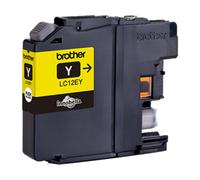 Brother LC12EY Cartuccia d'Inchiostro, 1200 Pagine Stampate, XL, Giallo