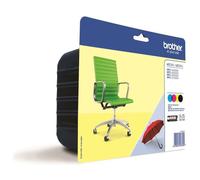 Brother LC-229XLVALBP cartuccia d'inchiostro 4 pz Originale Nero, Ciano, Magenta, Giallo