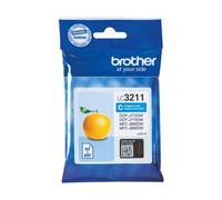Brother lc3211c cartuccia d'inchiostro 1 pz originale ciano