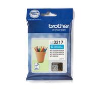 Brother lc3217c cartuccia d'inchiostro 1 pz originale ciano