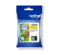 Brother lc-422xly cartuccia d'inchiostro 1 pz originale giallo
