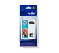 Brother lc424bk cartuccia d'inchiostro 1 pz originale nero