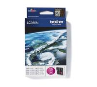 Brother LC985M Cartuccia InkJet Originale, Capacità Standard, fino a 260 Pagine, per Stampanti DCPJ140W / DCPJ315W, Colore Magenta