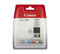 Canon 6509B009 Multipack nero / ciano / magenta / giallo Originale CLI-551 cmybk multi