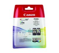Canon PG-510 + CL-511 Multipack nero / differenti colori Originale 2970B010