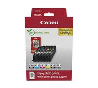 Cartuccia stampante Canon PGI-530/CLI-531 PGBK/C/M/Y/BK - 6 colori Multipack