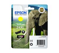 Epson 24XL 8.7 ml XL giallo originale cartuccia d'inchiostro per Expression Photo XP-55, 750, 760, 850, 860, 950, 960, 970, Expression Premium XP-750, 850