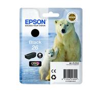 Epson Cartuccia di inchiostro T2601 – Orso Polare Standard – Nero 6,2 ml – Originale