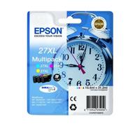 Epson Alarm clock 27XL DURABrite Ultra cartuccia d'inchiostro 1 pz Originale Resa elevata (XL) Ciano, Magenta, Giallo