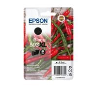 Epson 503XL Serie Peperoncini Cartucce per Stampante Getto d'Inchiostro, Formato XL, Stampe Affidabili Casa e Ufficio, Confezione Retail, Confezione Singola 1 Colore, Nero 9.2 ml