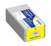 EPSON - SJIC22P - CARTUCCE INCHIOSTRO 32,6 ML - ORIGINALI PER COLORWORKS C3500