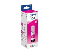 Epson EcoTank 106 Flacone d’Inchiostro Originale | Magenta| Alto Rendimento - Fino a 1.900 Foto | Compatibile Con Modelli ET-7700 / ET-7750 | Garanzia dei Migliori Risultati di Stampa