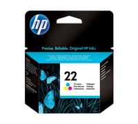 HP 22 C9352AE, Cartuccia Originale da 475 Pagine, Compatibile con DeskJet D1530, D1560, D2360, D2460, F2290, F335, F2180, F380, F390, F4180 e OfficeJet 4315, 4335, Tricomia