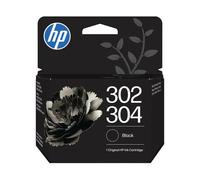 HP 302/304 Nero, B7RT7AE, Cartuccia Originale da 120 Pagine, Compatibile con Stampanti serie DeskJet 1110, 2130, 2600, 3630, 3700, ENVY 4520, 5010, 5020, 5030, 5050 e OfficeJet 3830, 4650, 5200