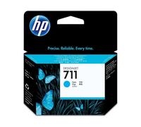 Hp cartuccia inchiostro ciano designjet 711, 29 ml