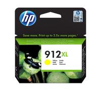 HP 912XL Giallo, 3YL83AE, Cartuccia Originale HP ad Alta Capacità da 825 pagine, Compatibile con Stampanti HP OfficeJet Pro Serie 8010 e 8020