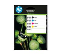 HP Confezione da 4 cartucce di inchiostro CMYK originali 924