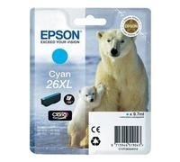 Cartuccia stampante Serie Orso Polare Ciano CLARIA T26 Xl C13T26324020