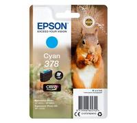 Epson Squirrel Singlepack Cyan 378 Claria Photo HD Ink