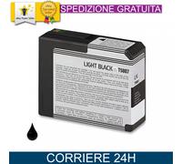 Cartuccia T5807 Nero Light per Epson Compatibile C13T580700