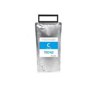 Cartuccia T9742 ciano pigmentato C13T974200 compatibile per Epson WorkForce WF-C