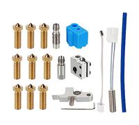 Cartuccia termistore per estrusore per stampante 3D, ugelli da 0,4-1,2 mm, manico in metallo, kit hotend compatibile con Artillery Sidewinder X1 X2 Genius Pro Volcano Hot End