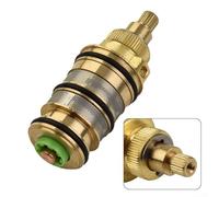 Cartuccia termostatica di ricambio per miscelatore doccia in ottone, design push-fit, controllo della temperatura 20 50 gradi Celsius, pulsante di sicurezza