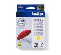 Cartuccia tinta Brother LC225XLY giallo pack individuale 1200 pagine