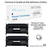 CARTUCCIA TONE HP CF226X 26X SET DA 2 PZ PER STAMPANTE HP PRO M402 PRO MFP M426