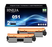 Cartuccia Toner 051, Cartucce Toner Compatibili CRG051 per Canon ImageCLASS LBP161dn LBP162dw MF263dn MF266dn MF269dw Stampanti,Black-2 Pack