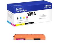Cartuccia toner 130A compatibile con cartucce toner HP 130A CF350A CF351A CF352A CF353A con chip per stampante HP M176 M176FN M177 M177FW (BK, M, C, Y),M
