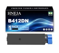 Cartuccia Toner 45807111 per Oki MB472w MB492 MB562w B412DN B432DN B512DN Stampanti | Capacità Extra Elevata | 12000 Pagine,Black-1 Pack