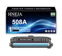 Cartuccia Toner 508A, Cartucce Toner Compatibili CF360A CF361A CF363A CF362A per HP M552dn M553n M553X M553dn M577dn M577f M577z Stampante,Black-1 Pack